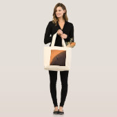 Oryx aan de rand, Namibië Grote Tote Bag (Voorkant (model))