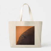 Oryx aan de rand, Namibië Grote Tote Bag (Achterkant)