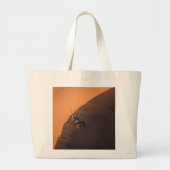 Oryx aan de rand, Namibië Grote Tote Bag (Voorkant)