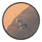 Oryx aan de rand, Namibië Hockey Puck (Voorkant)