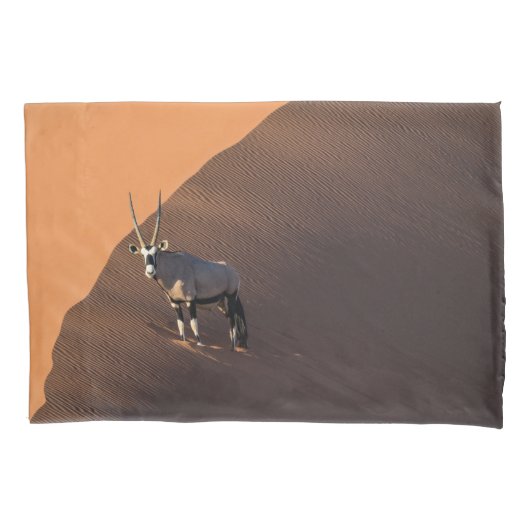 Oryx aan de rand, Namibië Kussensloop (Voorkant)