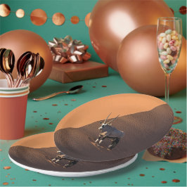 Oryx aan de rand, Namibië Papieren Bordje