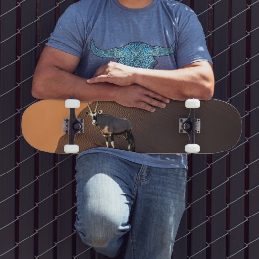 Oryx aan de rand, Namibië Persoonlijk Skateboard (Buiten 3)
