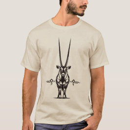 Oryx Antilope Afrikaanse Wilde Natuur Grafisch T-shirt