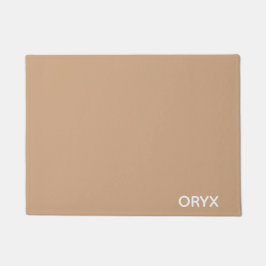 Oryx brown beige kleurnaam deurmat