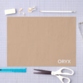 Oryx brown beige kleurnaam tissuepapier (Craft)
