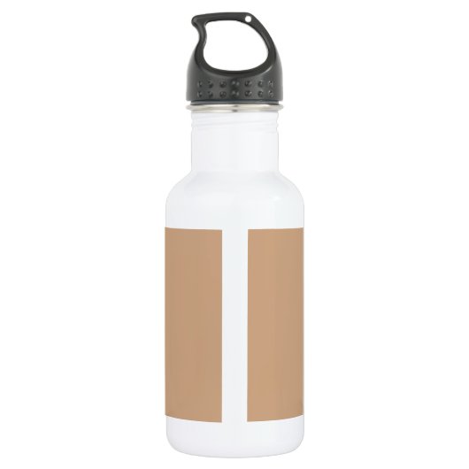 Oryx brown beige kleurnaam waterfles  (Achterkant)