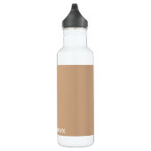 Oryx brown beige kleurnaam waterfles  (Rechts)