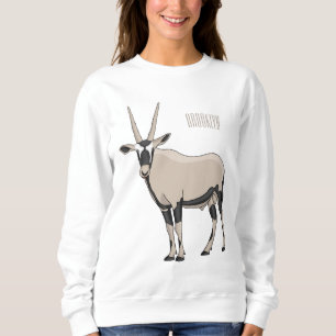 Oryx cartoon illustratie trui