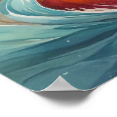 Oryx geniet van Float Trip Poster (Hoek)