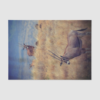 Oryx in Afrika Tissuepapier