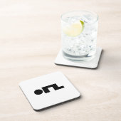 ORZ Emoticon Kaomoji Emoji Bier Onderzetter (Rechterzijde)