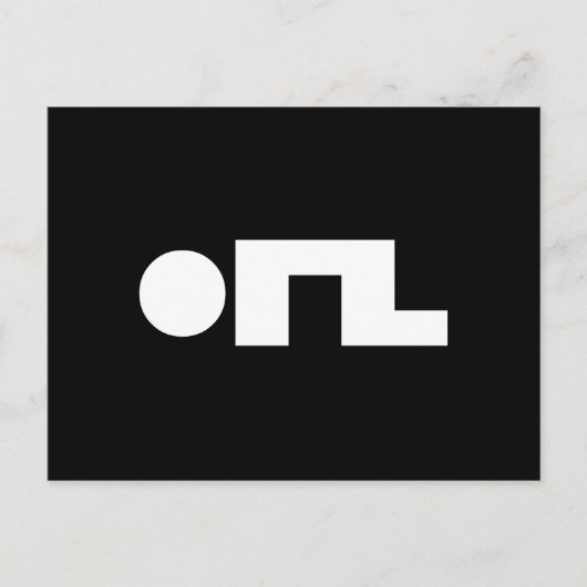 ORZ Emoticon Kaomoji Emoji Briefkaart (Voorkant)