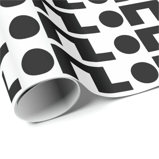 ORZ Emoticon Kaomoji Emoji Cadeaupapier (Rol Hoek)