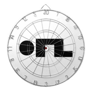 ORZ Emoticon Kaomoji Emoji Dartbord