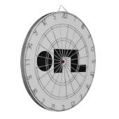 ORZ Emoticon Kaomoji Emoji Dartbord (Voorkant Links)