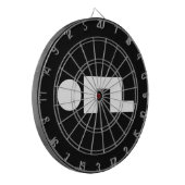 ORZ Emoticon Kaomoji Emoji Dartbord (Voorkant Links)