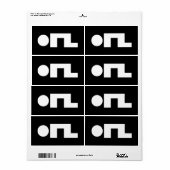 ORZ Emoticon Kaomoji Emoji Etiket (Full Sheet)