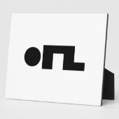 ORZ Emoticon Kaomoji Emoji Fotoplaat (Zijkant)