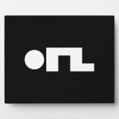 ORZ Emoticon Kaomoji Emoji Fotoplaat (Voorkant)