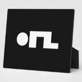 ORZ Emoticon Kaomoji Emoji Fotoplaat (Zijkant)