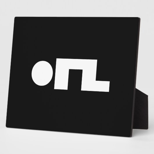 ORZ Emoticon Kaomoji Emoji Fotoplaat (Zijkant)