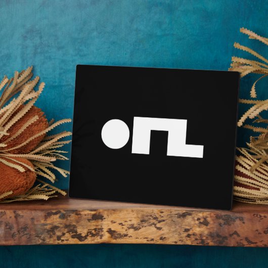 ORZ Emoticon Kaomoji Emoji Fotoplaat (Zijkant)