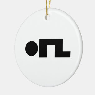 ORZ Emoticon Kaomoji Emoji Keramisch Ornament