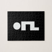 ORZ Emoticon Kaomoji Emoji Legpuzzel (Horizontaal)