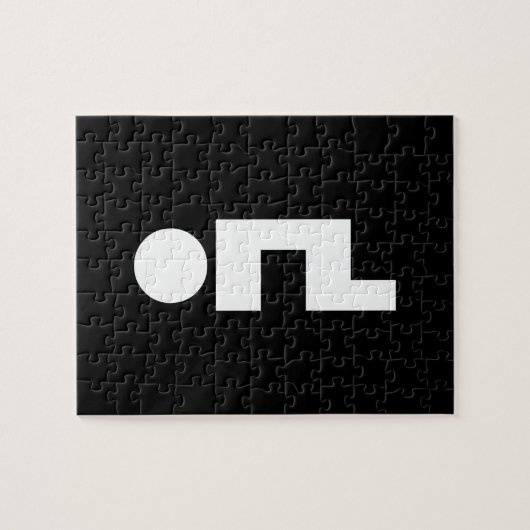 ORZ Emoticon Kaomoji Emoji Legpuzzel (Horizontaal)