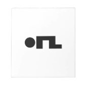 ORZ Emoticon Kaomoji Emoji Notitieblok (Voorkant)