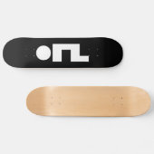 ORZ Emoticon Kaomoji Emoji Skateboard (Horizontaal)