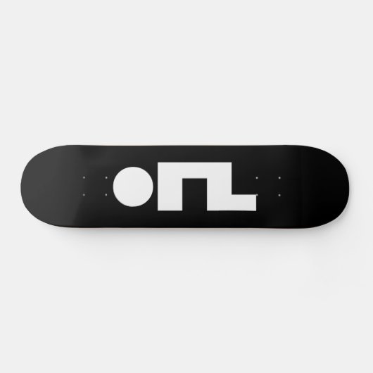 ORZ Emoticon Kaomoji Emoji Skateboard (Horizontaal)