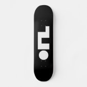 ORZ Emoticon Kaomoji Emoji Skateboard (Voorkant)