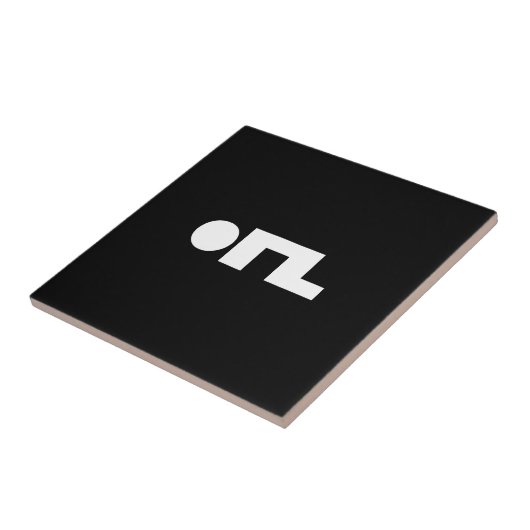 ORZ Emoticon Kaomoji Emoji Tegeltje (Zijkant)