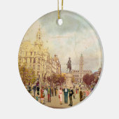 Os Aliados, Porto. 1935 Keramisch Ornament (Links)