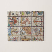 Os Brasões das Doze Tribos de Israel Legpuzzel (Horizontaal)