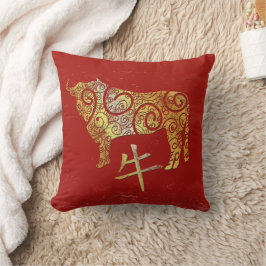 Os Chinese Zodiac Horoscoop sterrenbeeld Kussen