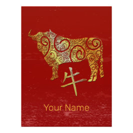 Os Chinese Zodiac Horoscoop sterrenbeeld Perfect Poster
