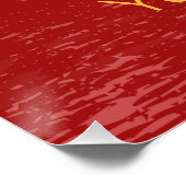 Os Chinese Zodiac Horoscoop sterrenbeeld Perfect Poster (Hoek)