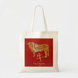 Os Chinese Zodiac Horoscoop sterrenbeeld Tote Bag