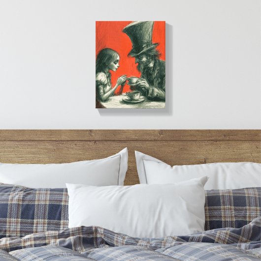 Os Melhores Planos São os que Não Fazem Sentido Canvas Afdruk (Insitu (Slaapkamer))