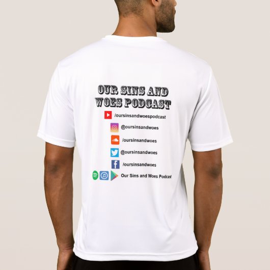 OS&W-Mannen Gym-Shirt T-shirt (Achterkant)