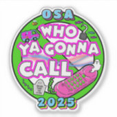 OSA 2025 Logo Sticker (Voorkant)