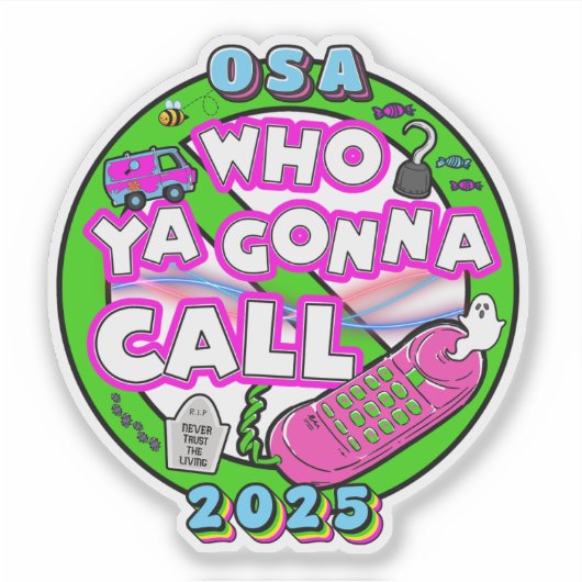 OSA 2025 Logo Sticker (Voorkant)