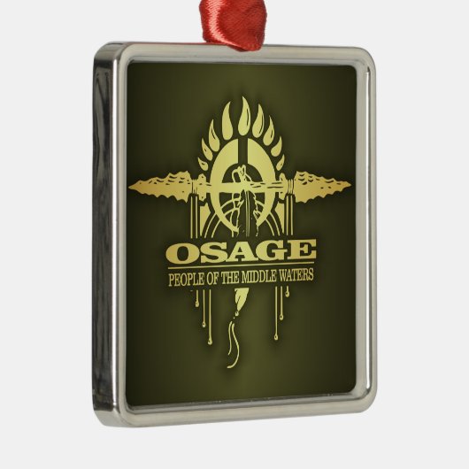 Osage 2o metalen ornament (Rechts)