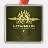 Osage 2o metalen ornament (Voorkant)