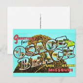 Osage Beach Ansichtkaart Briefkaart (Voorkant / Achterkant)