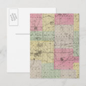 Osage County, Kansas Briefkaart (Voorkant / Achterkant)