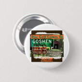 Osage Grove Goshen Disk Golf Grand Opening Ronde Button 5,7 Cm (Voorkant /achterkant)